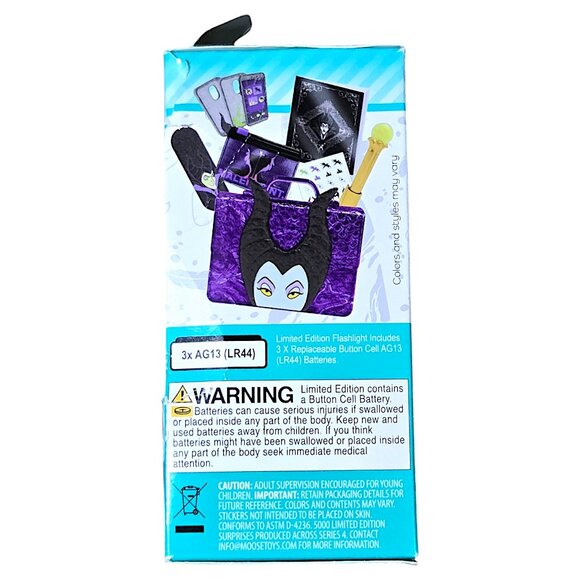 Real Littles Disney “Sleeping Beauty” Maleficent Mini Handbag Stationery Set, S7 - Picture 4 of 6